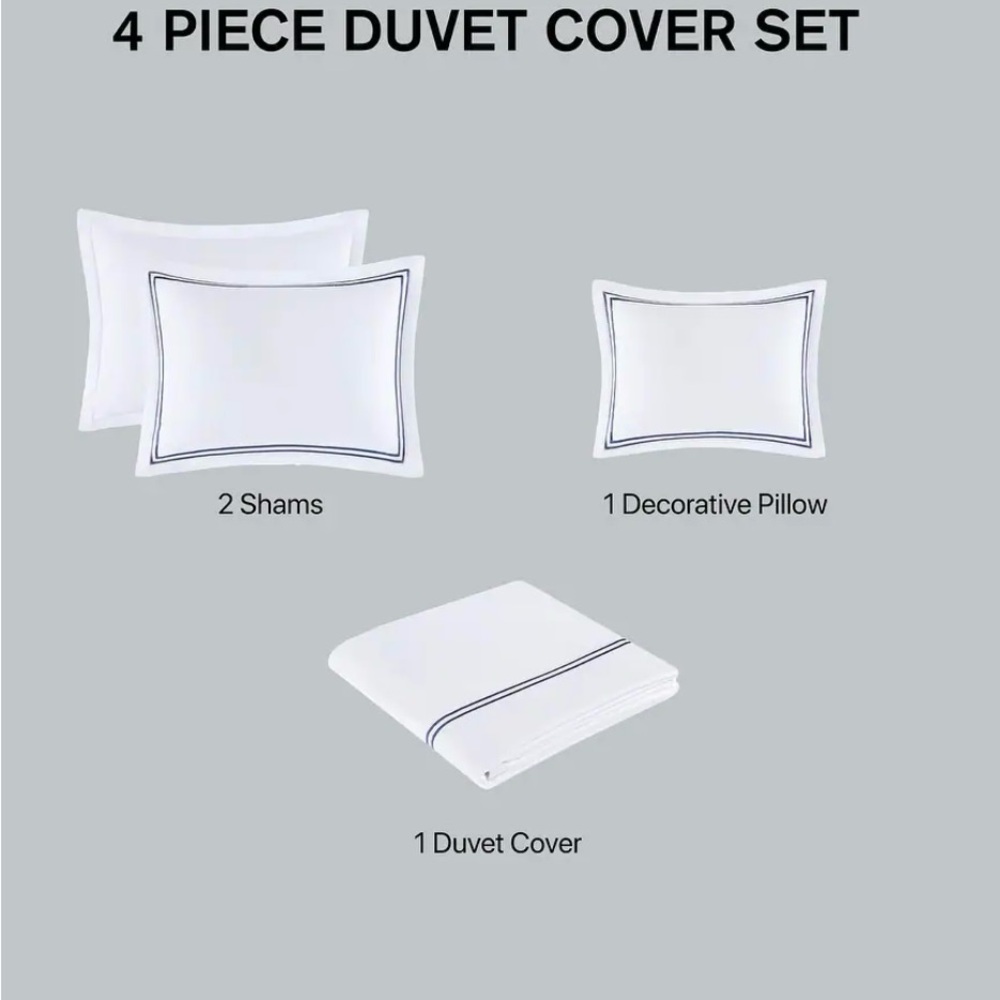 Madison Park Signature 500 Thread Count Luxury Collection Queen - Picture 4 of 9